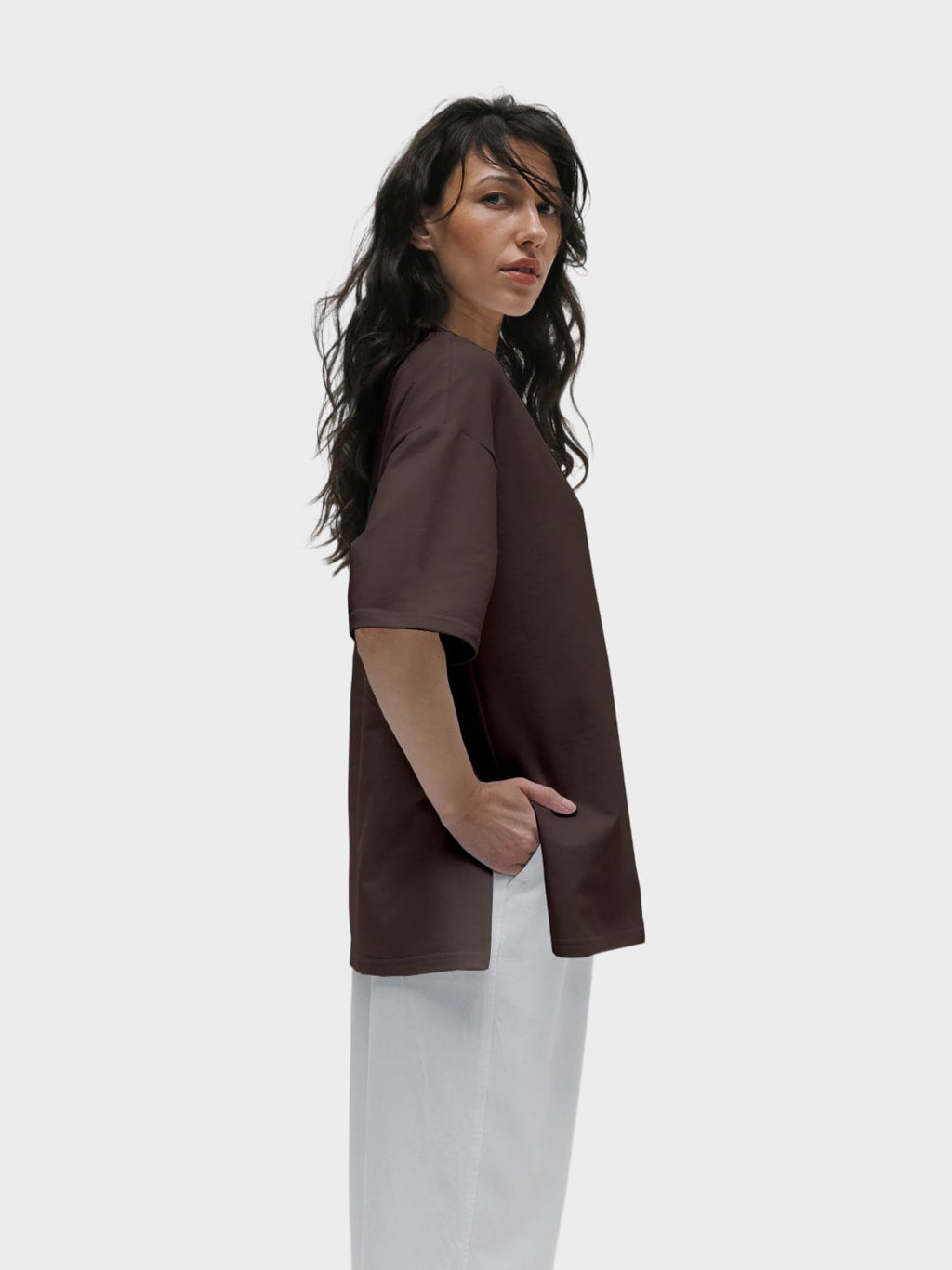 Футболка жіноча шоколадна