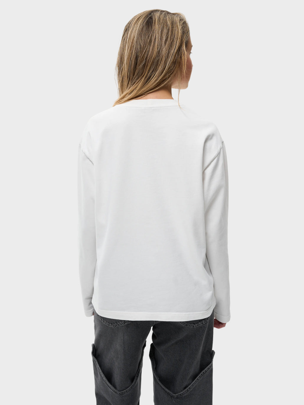 Лонгслів жіночий білий