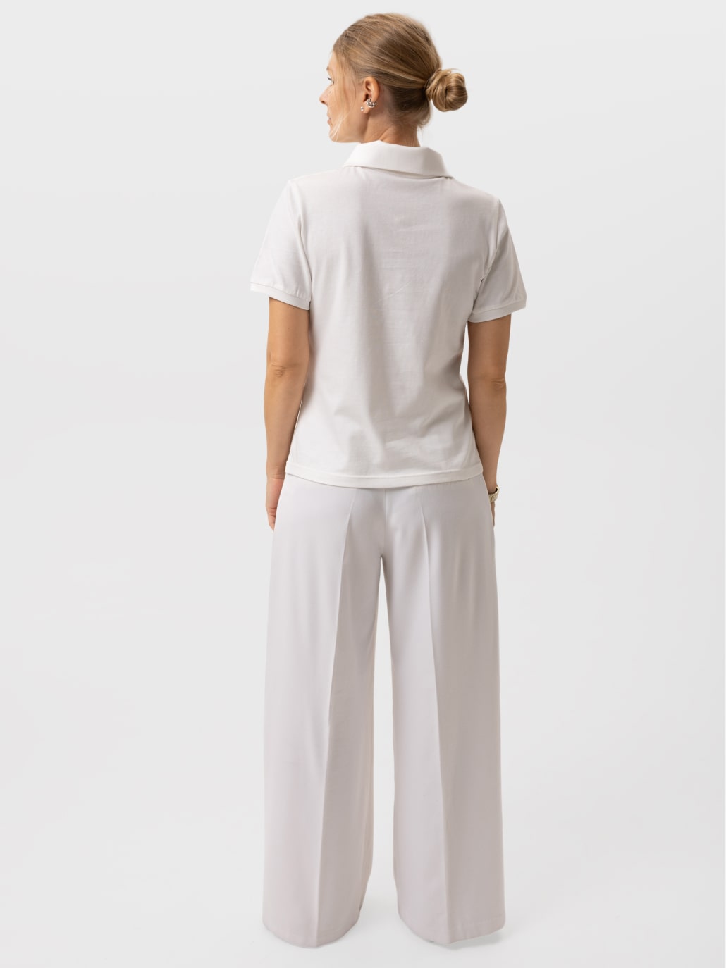 Поло жіноче біле